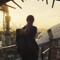 Fallout puede estar basada en un videojuego, pero de él se desprende una serie relativamente independiente en hilos narrativos. Uno de los protagonistas es el diseño de producción. Foto: cortesía Prime Video